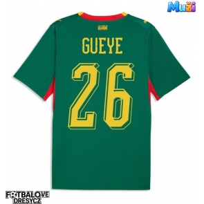 Senegal Pape Gueye #26 Venkovní Dres MS 2026 Krátký Rukáv Senegal Pape Gueye #26 Venkovní Dres MS 2026 Krátký Rukáv